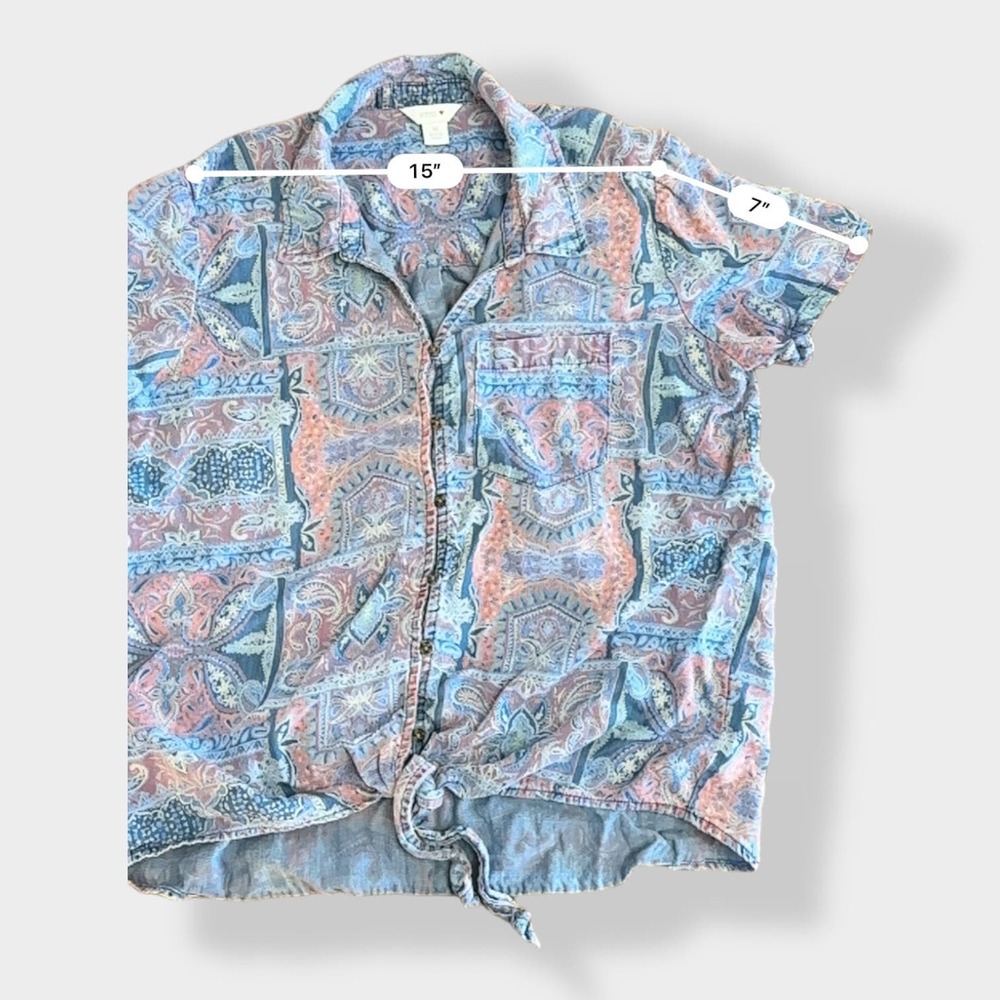 Intro Paisley Floral Byo Front Top Size M View 5